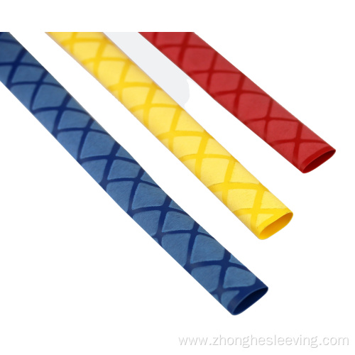 Soft non-slip pattern tube heat shrinkable tube shrinks